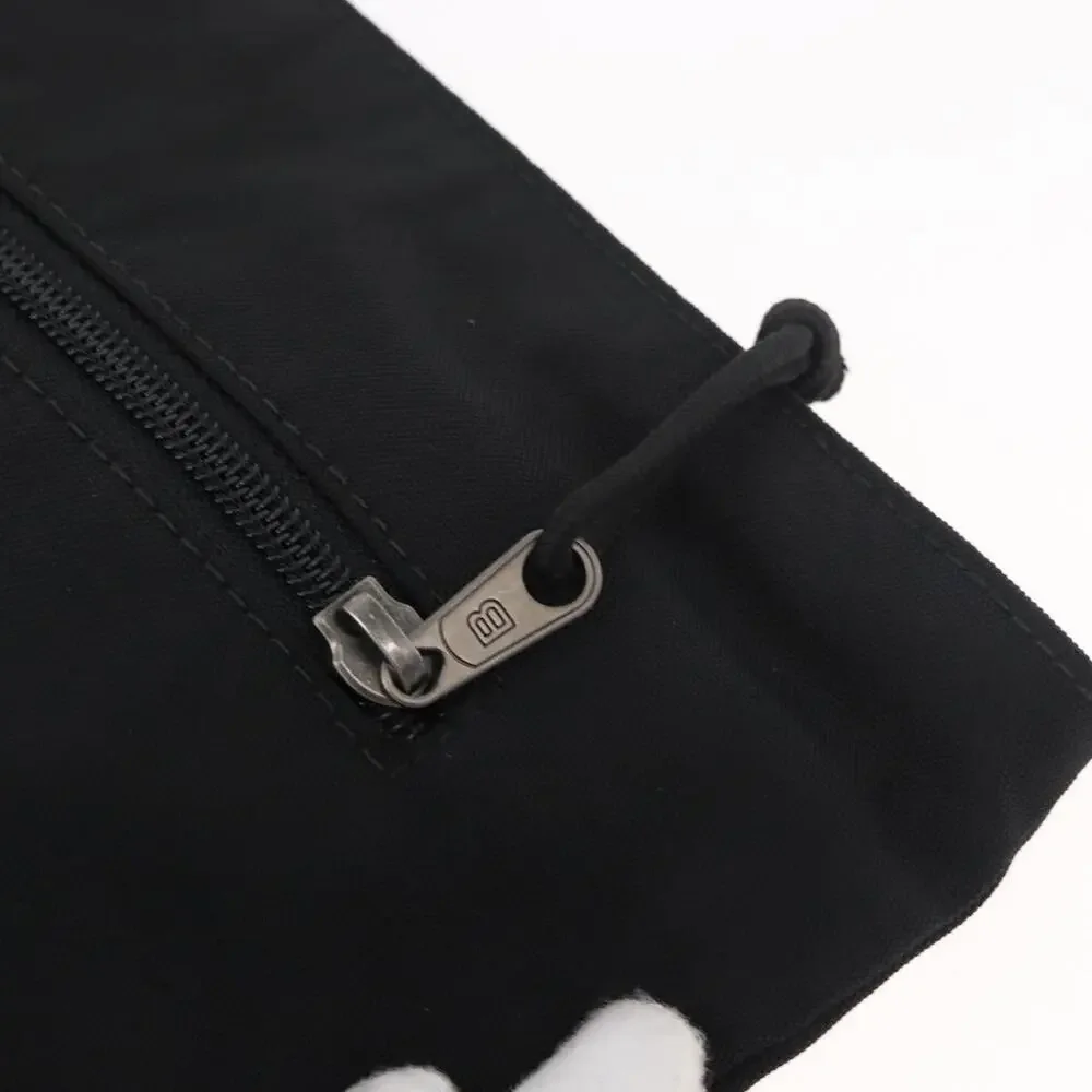 Balenciaga Canvas Clutch Bag Black